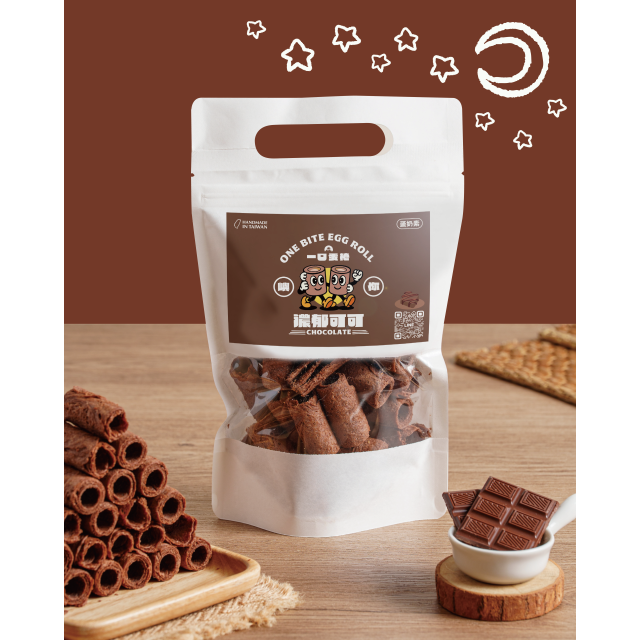 ｜一口蛋捲｜濃郁可可